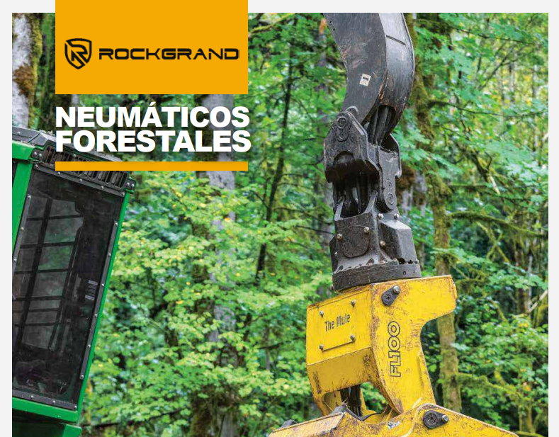 Portada Catálogo Rockgrand Neumáticos Forestales